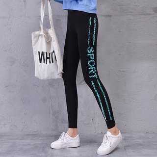 กางเกงเลกกิ้ง กางเกงโยคะ กางเกงออกกำลังกาย ผู้หญิง MingDeng Leggings 8921-22#