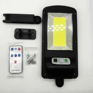 ไฟถนนรีโมทคอนโทรล (120W) Solar lights ไฟสปอตไลท์ กันน้ำ ไฟ Solar Cell ใช้พลังงานแสงอาทิตย์ โซลาเซลล์