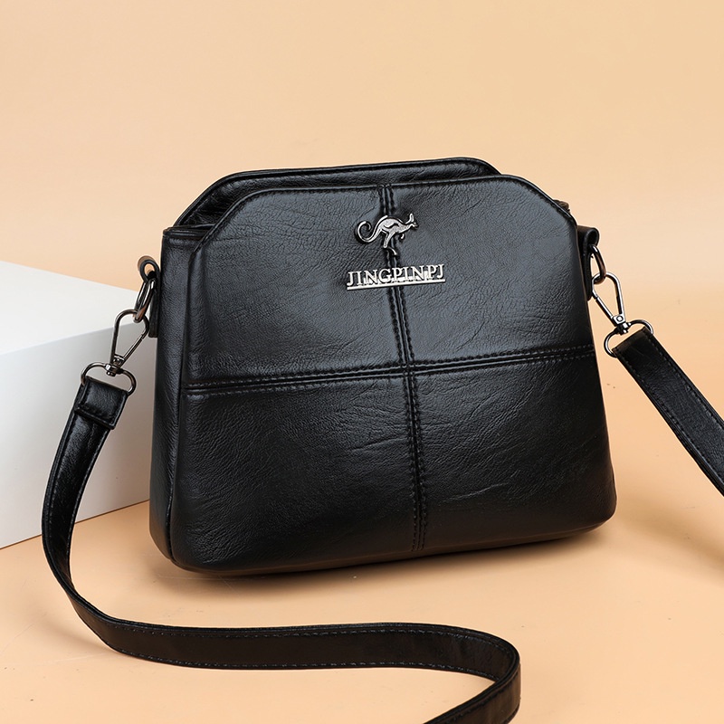 Hitam Womens SLING BAG Small Black AVARIN TA508B5 สาวเกาหลีวัยรุ่น Modern SIMPLE FASHION BRANDED PRE