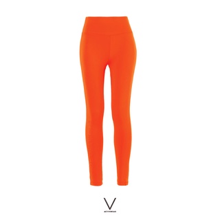 V ACTIVEWEAR SS2022 UV PANT ORANGE กางเกงใส่ออกกำลังใสว่ายน้ำ ผ้ากัน UV UPF 50+ ผ้าหนา 300 GSM