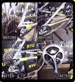 น้ำยา ryu chain & frame ทำความสะอาดโซ่ เฟือง และเฟรม ขนาด 500 ml