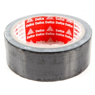 เทปผ้า 1 1/2 นิ้วx9 หลา สีดำ เดลต้า Cloth tape 1 1/2 inches x9 yds. Black Delta