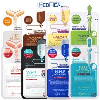 Mediheal mask sheet สูตร Essential Mask EX แผ่นมาส์กหน้า บำรุงผิว