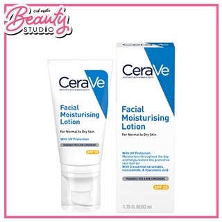 (แท้100%) Cerave Facial Moisturizing Lotion AM 1.75oz (52ml)