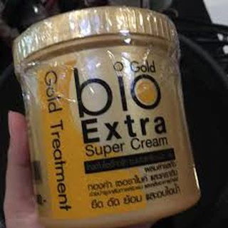 Gold bio Extra Super Cream Gold Treatment โกลด์ไบโอเอ็กตร้า ซุปเปอร์ทรีทเม้นท์ 500g.(ราคาต่อกระปุก)
