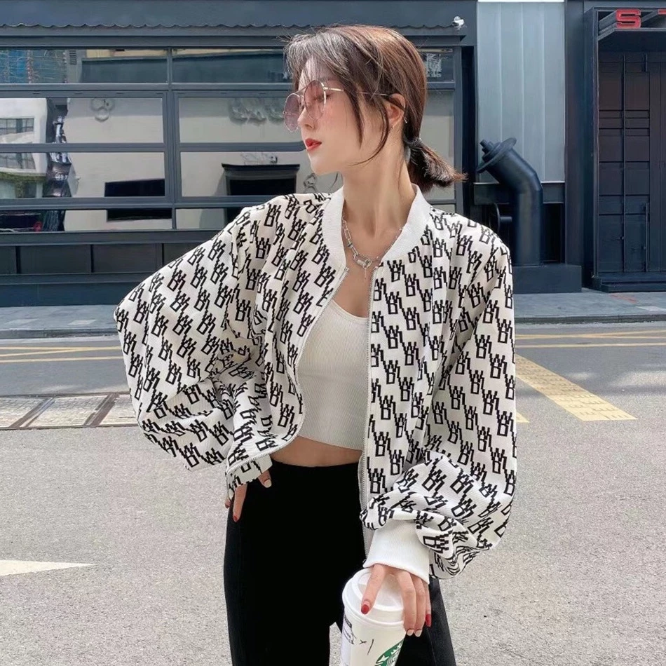 เสื้อแจ็คเก็ตแขนยาวมีซิปผ้าดีใส่สบาย ลายwd มาใหม่ลาสุด ใส่คลุมกันร้อนกันแดด กันหนาวผู้หญิง ลายสก๊อต