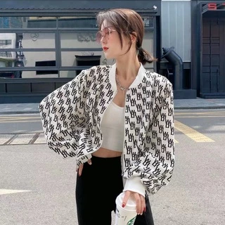 เสื้อแจ็คเก็ตแขนยาวมีซิปผ้าดีใส่สบาย ลายwd มาใหม่ลาสุด ใส่คลุมกันร้อนกันแดด กันหนาวผู้หญิง ลายสก๊อต