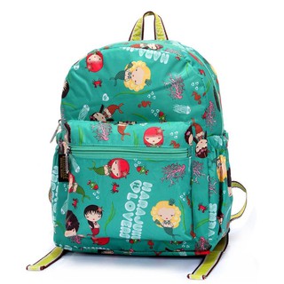 กระเป๋าเป้ผ้าไนลอน น้ำหนักเบา ลายการ์ตูน Cutie ViVi
