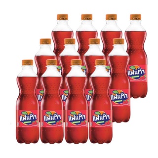 โปรโมชัน! แฟนต้า น้ำอัดลม กลิ่นสตรอเบอร์รี่ 450 มล. แพ็ค 12 ขวด Fanta Soft Drink Strawberry 450 ml x 12 bottles