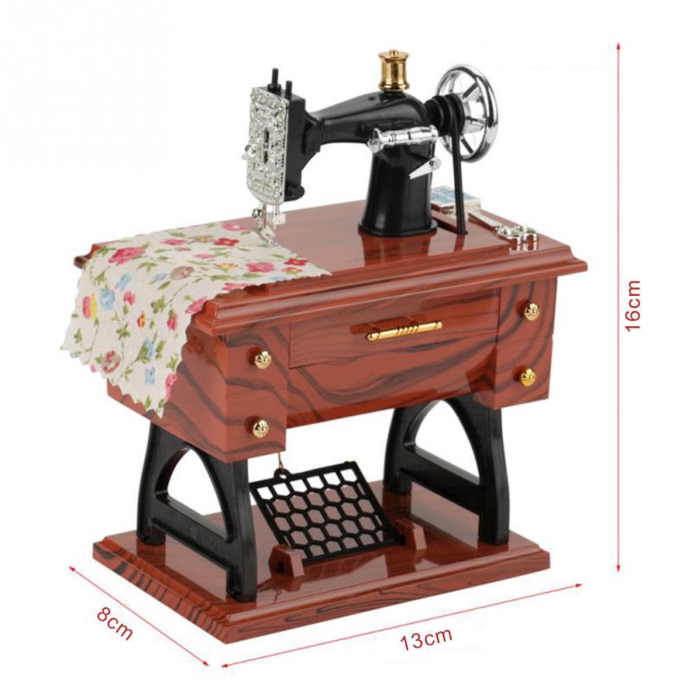 Mini Sewing Machine Shape Music Box Gifts J8G1 de6h - enq0l1wrr5 - ThaiPick