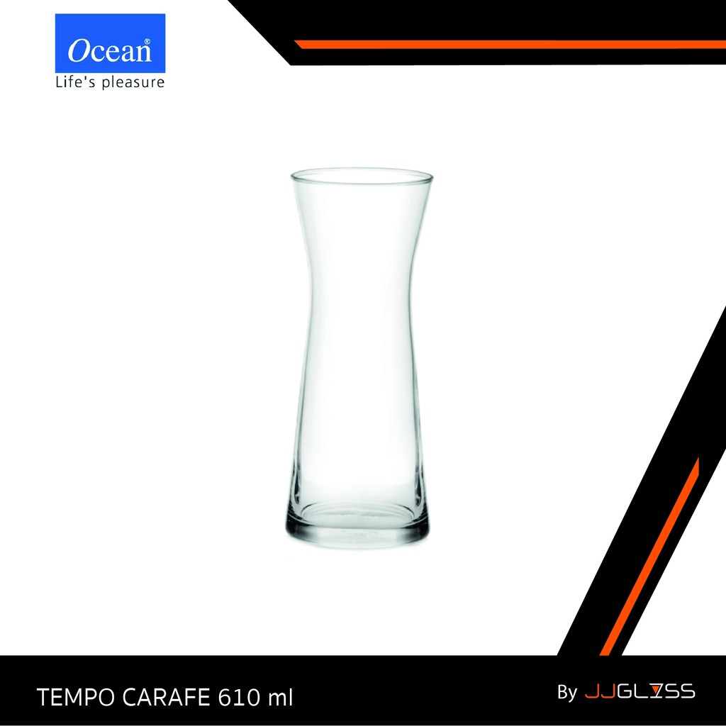 JJGLASS - (Ocean) B13621 Tempo Carafe 22oz. (610ml.) - แก้วน้ำ แก้วคราฟ เหมาะสำหรับใส่เครื่องดื่มตามต้องการ