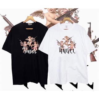 เสื้อยืดคอกลม oversize รุ่น angel