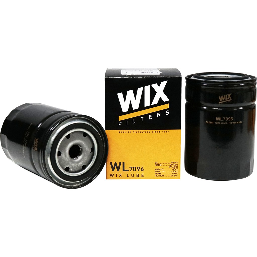 WIX ไส้กรองน้ำมันเครื่อง กรองเครื่อง Toyota Mighty-X ไมตี้ เอ็กซ์ Mazda Fighter มาสด้า ไฟท์เตอร์