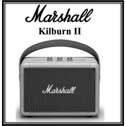 (Marshall Kilburn II Black) - marshall -ลำโพงบลูทูธ มาร์แชล ลำโพง รุ่นที่2 ลำโพงบลูทูธ ลำโพงคอมพิวเตอ กันน้ำ