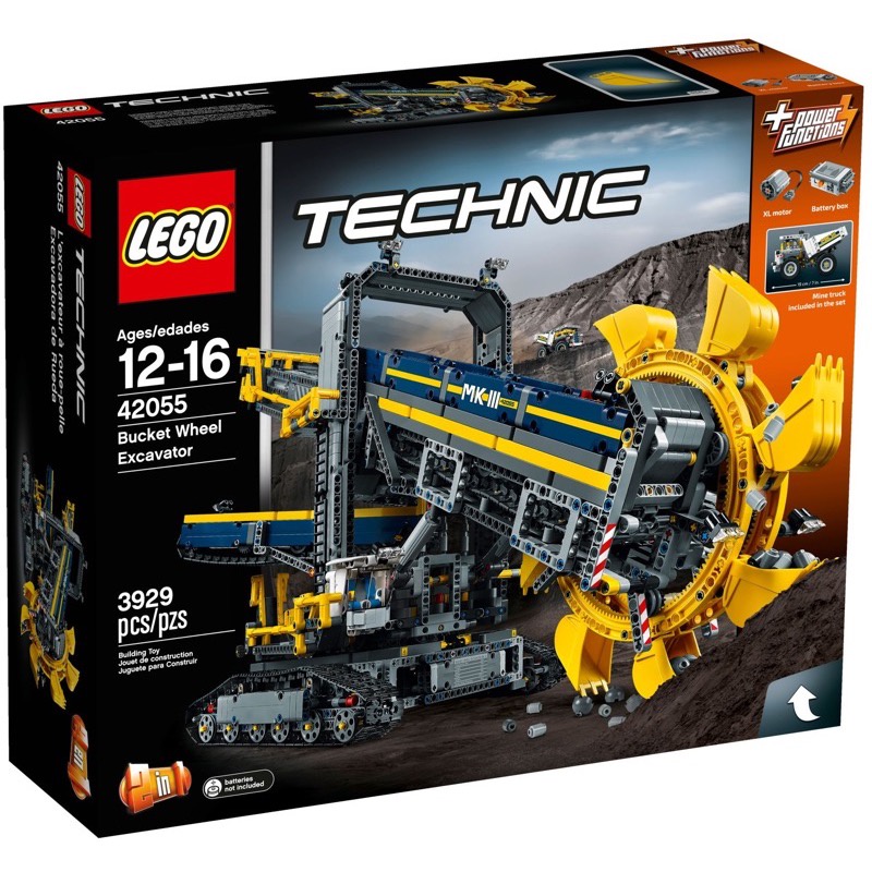 เลโก้ LEGO Technic 42055 Bucket Wheel Excavator (Damaged Box-กล่องไม่สวย)