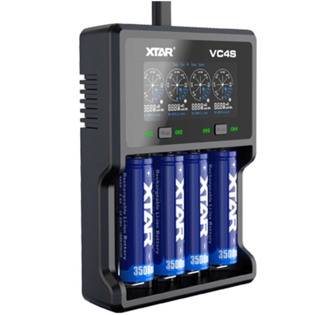 ที่ชาร์จถ่านของแท้ XTAR-VC4SL(NEW) เช็คโค๊ดได้รับประกันคุณภาพ