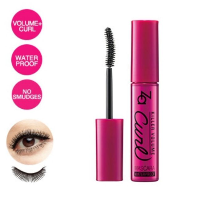 ZA KILLER VOLUME CURL MASCARA