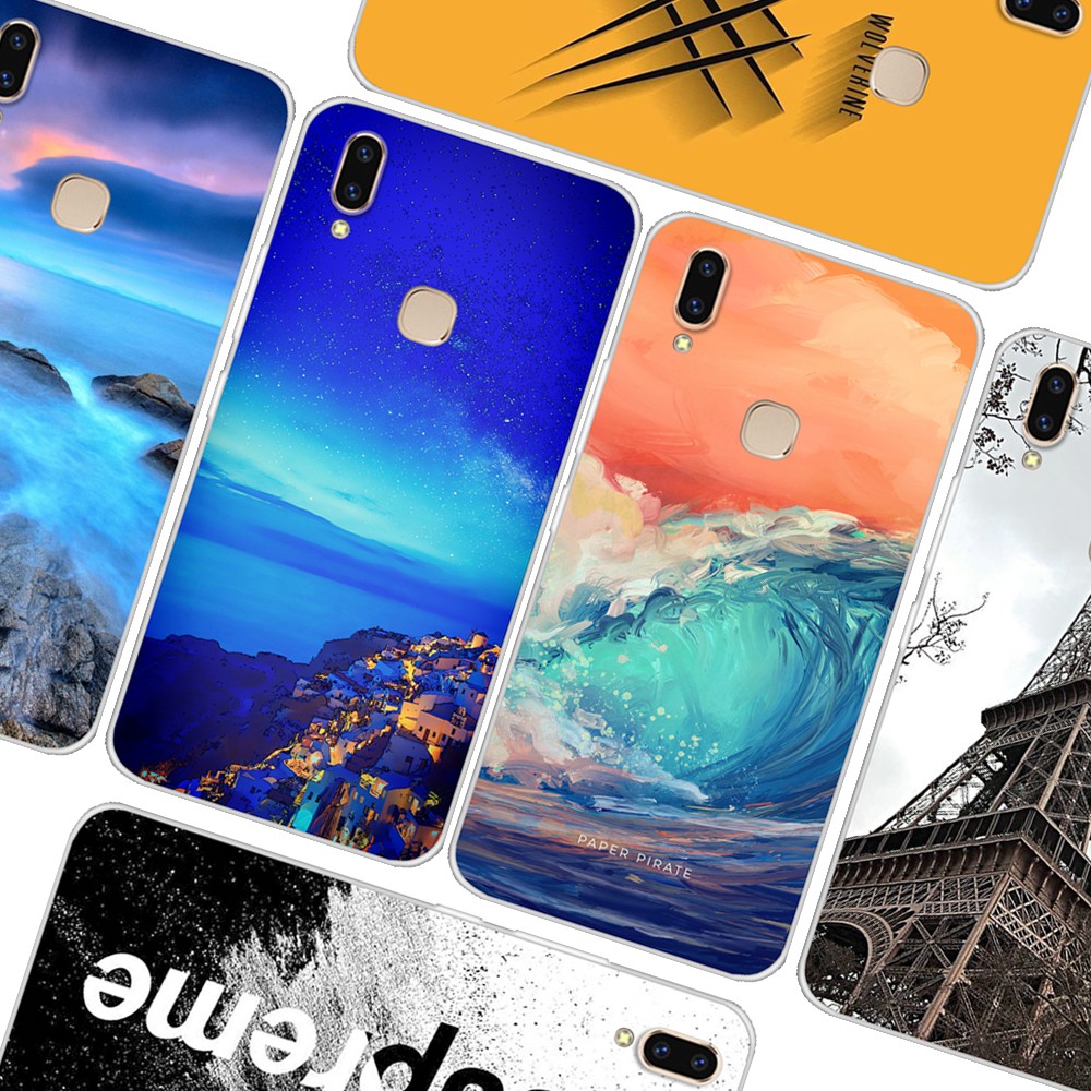 Soft TPU VIVO V9 Y85 Z1 Z1i Y89 V9 PRO Z3X กรณี VIVO V9 Y85 Z1 Z1i Y89 V9 PRO Z3X ฝาครอบซิลิโคน