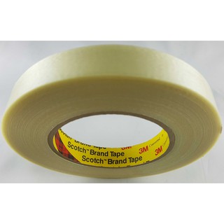 3M เทปใยสับปะรด เทปใยแก้ว ขนาด3/4นิ้ว 3M Filament Tape แข็งแรงและยืดหยุ่นสูง เหมาะสำหรับงานที่มีน้ำหนักมาก ทนต่อแรงดึง