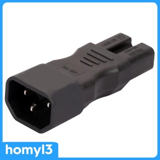 WA-0162 IEC 320 - C14 Male to C15 Female Plug Converter AC Power Adapter