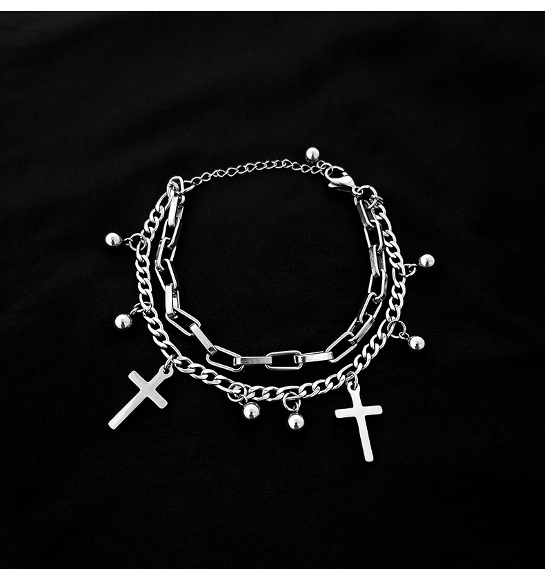 สร้อยข้อมือแฟชั่นสไตล์ฮิปฮอป - รูปที่ 6