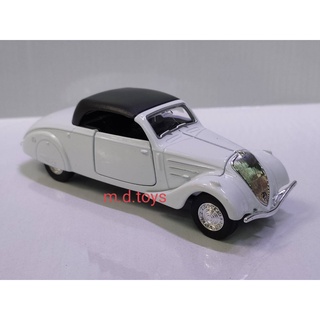 รถโมเดลเหล็ก 1938 Peugeot 402 Scale 1/34-39