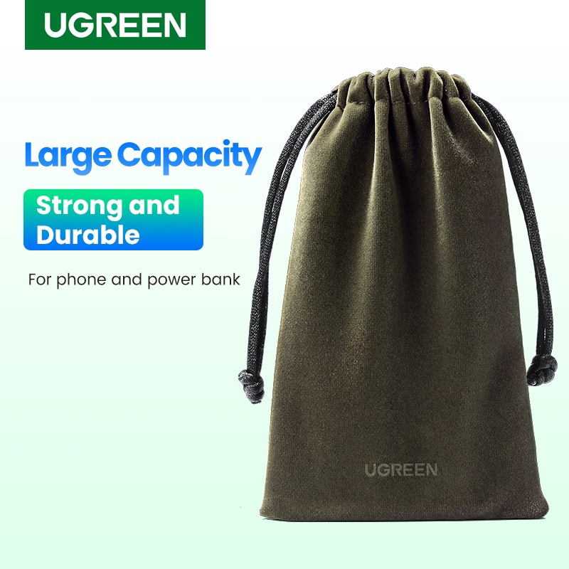 Ugreen Phone Pouch Power Bank Case Storage Bag Size 12x19 cm