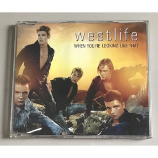 ซีดีซิงเกิ้ล ลิขสิทธิ์ มือ 2 สภาพดี...229 บาท “Westlife” ซิงเกิ้ล "When Youre Looking Like That" แผ่นไทย หายาก