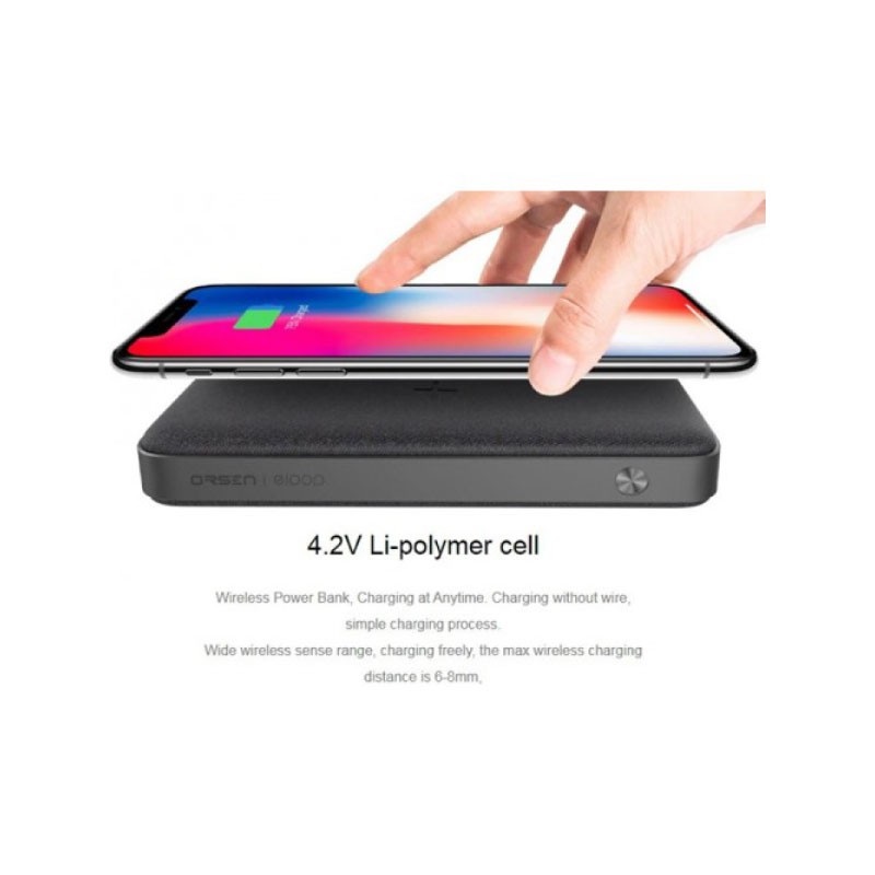 Eloop EW40 (ORSEN) ของแท้100% (ไม่แท้ยินดีคืนเงิน) Wireless Power Bank Eloop 20000mah พาวเวอร์แบงค์ 