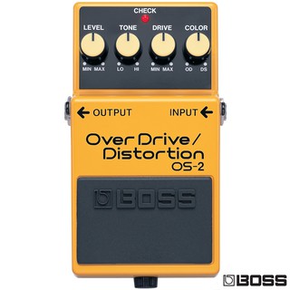 BOSS® เอฟเฟคกีตาร์ Overdrive / Distortion รุ่น OS-2 + ประกันศูนย์ 5 ปี