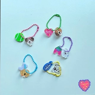 BESTIE CUSTOM KEYRING🐶🐾 อ่านรายละเอียดด้านล่างก่อนสั่งซื้อนะคะ jerryxkimdotstick