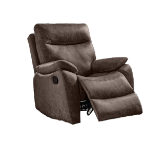 [ส่งฟรี ผ่อน0%] HAKONE เก้าอี้พักผ่อน รุ่น Magister เก้าอี้โซฟา ปรับเอน 150° ปรับมือ มีที่พักขา 72x74x90 cm เบาะผ้า เก้าอี้นอน เก้าอี้เอน เก้าอี้สุขภาพ เก้าอี้นุ่ม เก้าอี้ดูหนัง โซฟาปรับนอน โซฟาผ้า เก้าอี้ผ้า Leathaire Wide Recliner Chair HomeHuk