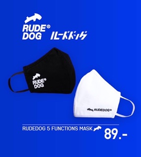 🔥สินค้าขายดี Rudedog หน้ากากผ้ากันน้ำ 89฿