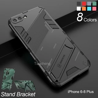 Iphone 17 16 Pro Max 8 7 6s 6 Plus 8Plus 7Plus 6Plus iPhone8 iPhone7 iPhone6s iphone6 เคสโทรศัพท์ Hard แฟชั่นเกราะกันกระแทกปลอกขาตั้งอ่อนยึดฝาหลัง