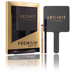 Browit Premium Gift setเซ็ทอายไลเนอร์+คินซิลเลอร์+กระจก พรีเมี่ยม3 ชิ้น