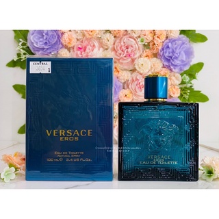 Versace Eros eau de toilette น้ำหอมแท้แบรนด์เนมเค้าเตอร์ห้างของแท้จากยุโรป❗️