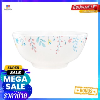 ชาม PORCELAIN 7" KECH CHEERFUL LEAFPORCELAIN BOWL KECH CHEERFUL LEAF 7IN