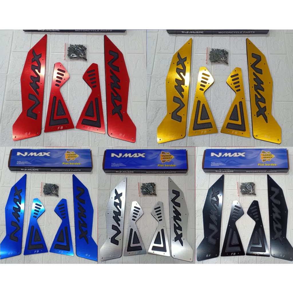 Old Nmax Borders Cnc Nmax Old Footrests Yamaha Nmax Old 2014 2019
