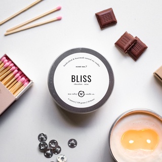 เทียนหอม เทียนไขถั่วเหลือง กลิ่น Bliss - Chocolate &amp; Peppermint