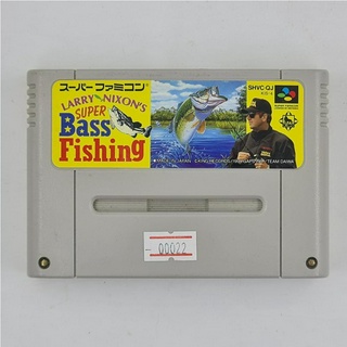 [00022] Super Bass Fishing (JP)(SFC)(USED) แผ่นเกมแท้ มือสอง !!