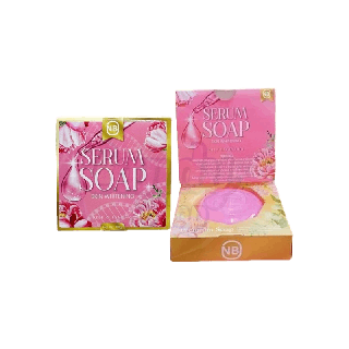 🧼(แพคเกจใหม่) NB SERUM SOAP สบู่ครูเบียร์ สบู่เซรั่ม 60 g.