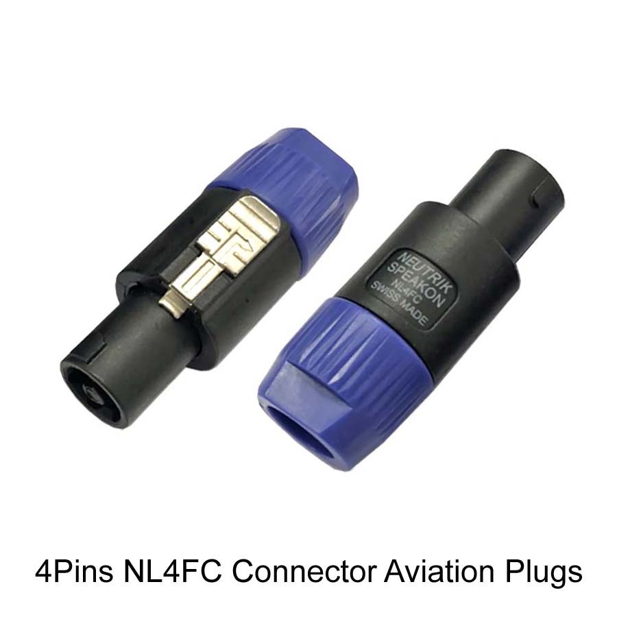 PK-41 ปลั๊กสเปคคอน ปลั๊กต่อสายลำโพง ปลั๊กคอนเน็คเตอร์ Speakon Connector NL4FC