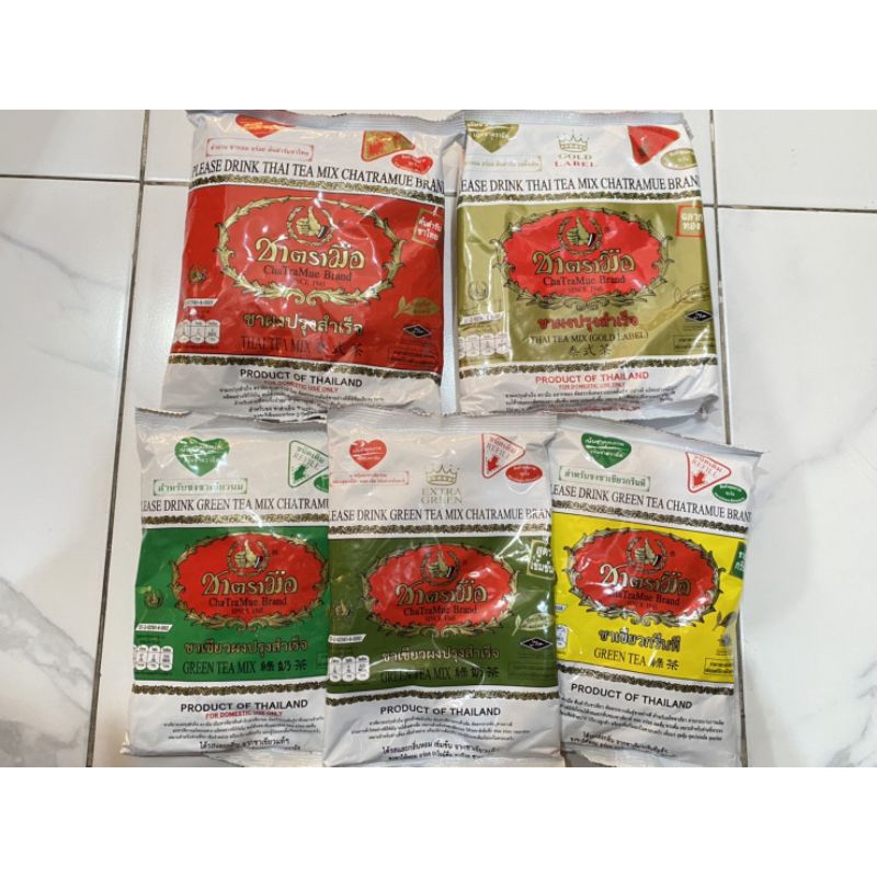 ชาตรามือมี5ชนิดสินค้าขายดี