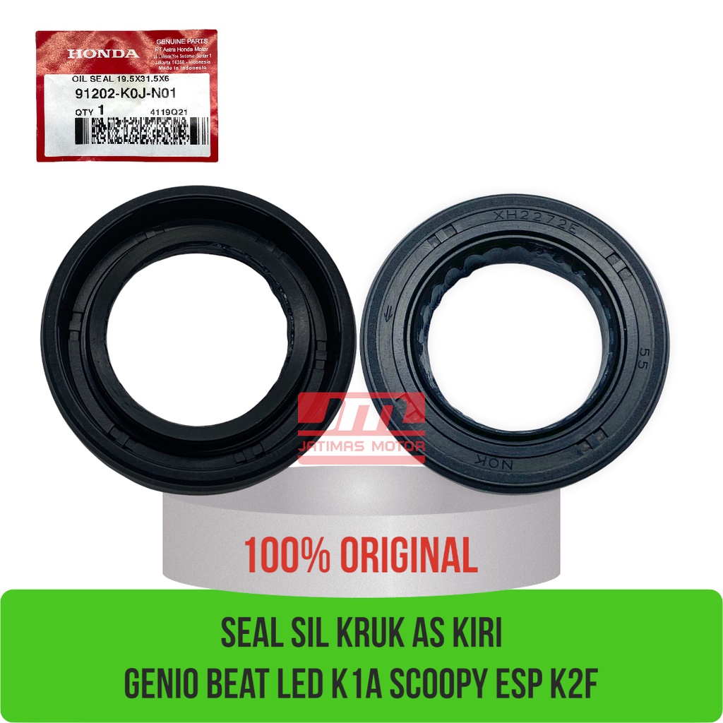 เพลาข้อเหวี่ยงซ้าย Seal genio beat led K1A scoopy esp K2F 91202-K0J-N01
