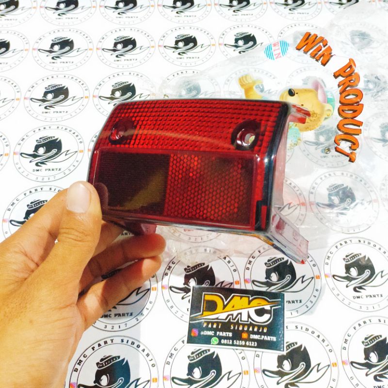 MICA STOPLAMP MIKA STOP REAR LIGHT YAMAHA ALFA V100 V 100 ALVA WIN STOPLAM ยี่ห้อ (1 ชิ้น)