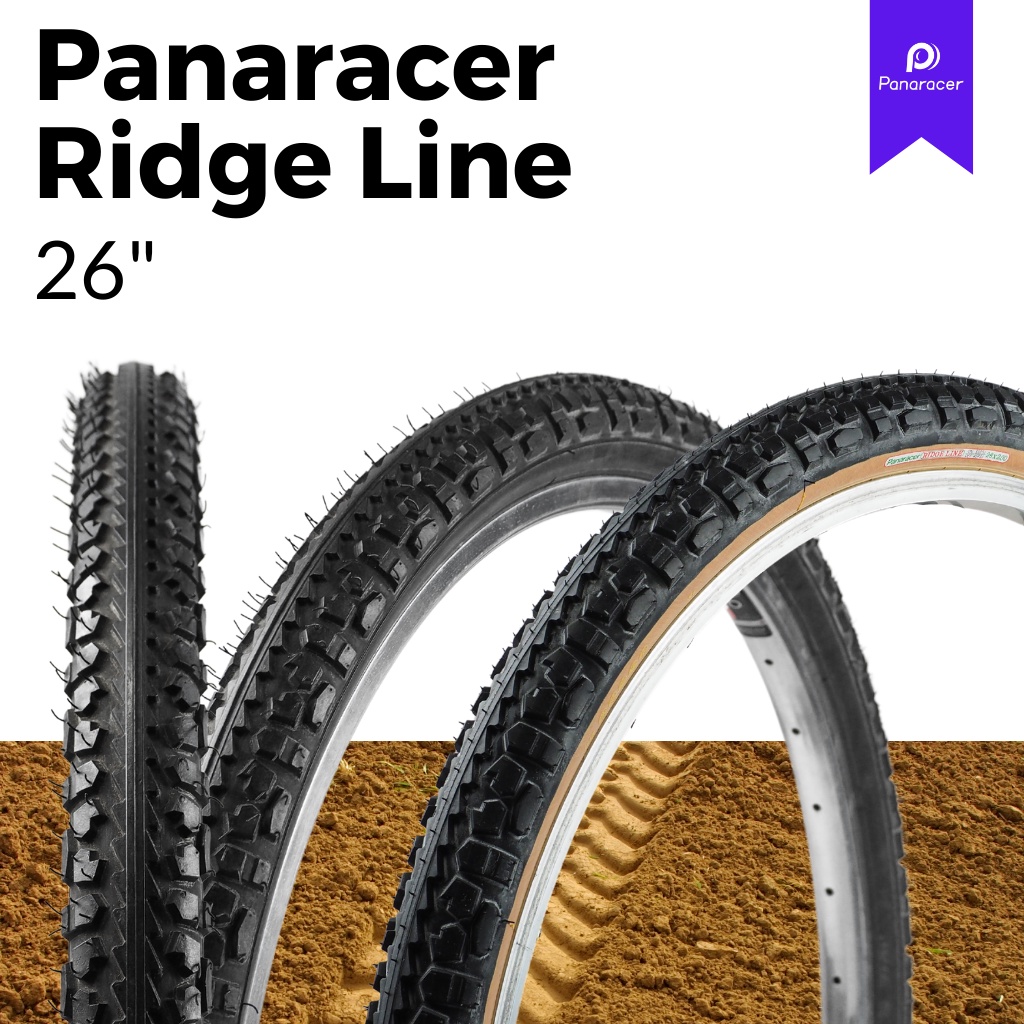 ยางนอก PANARACER RIDGE LINE 26x2.0/ขอบลวด/CLASSIC MTB