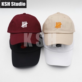 [🔥พร้อมส่งทุกสี] Hip-hop hip-hop classic American street hip-hop embroidery baseball cap UNDEFEATED baseball cap