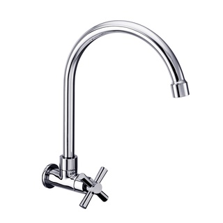 KARAT FAUCET EC-01-531-50 ก๊อกซิงค์ออกจากผนัง สีโครม