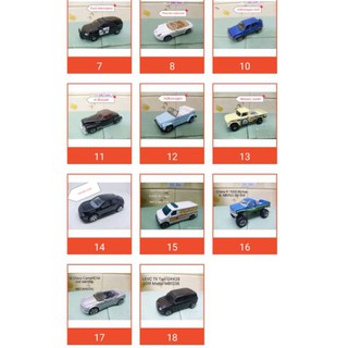 รถ Hot Wheels matchbox ชุดที่ 11 สเกล 1 ต่อ 64 งานสวย..