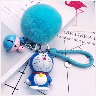 DORAEMON พวงกุญแจจี้ตุ๊กตาการ์ตูนโดราเอมอนขนาดเล็กสําหรับผู้หญิง